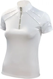 Produktbild von Tattini Reitshirt Mädchen mit Lurex Weiß