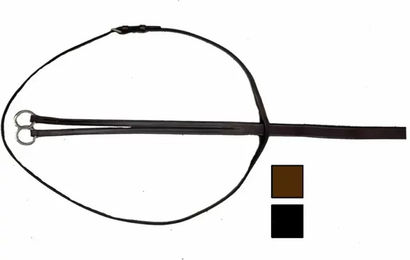 Produktbild von Tattini Ringmartingal für Ponys aus Leder in Schwarz