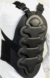 Produktbild von Tattini Rückenprotektor für Reiter Unisex Schwarz Größe S CE-zertifiziert