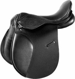 Tattini Sattel Milano aus Leder in Schwarz – Bild 1 von 2