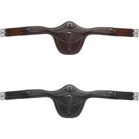 Produktbild von Tattini Sattelgurt aus Leder und Stahl 135 cm in Schwarz oder Braun