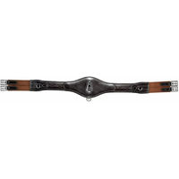 Produktbild von Tattini Sattelgurt aus Leder und Stahl 140 cm Schwarz oder Braun