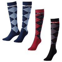 Produktbild von Tattini Schottische Socken aus Baumwolle Unisex Größe L Rot Bunt