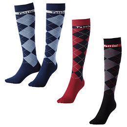 Tattini Schottische Socken aus Baumwolle Unisex Größe M Rot Bunt – Bild 1 von 2