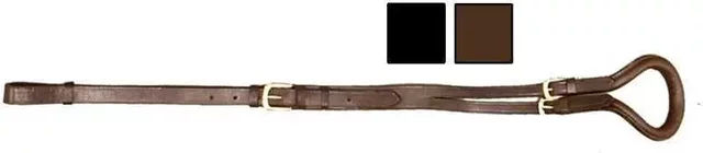 Tattini Schweifschoner aus Leder für Pferde in Schwarz oder Braun – Bild 1 von 2