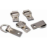 Produktbild von Tattini Set mit 12 Metallringen zum Anbinden von Pferden in Silber