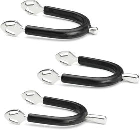 Tattini Sporen aus Gummi in Schwarz – Bild 1 von 2