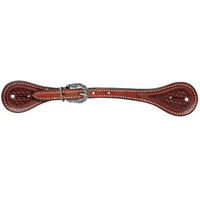 Produktbild von Tattini Sporenriemen aus Leder in Gelb und Braun