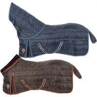 Produktbild von Tattini Stalldecke mit Halsteil in Blau aus Polyester 330 g