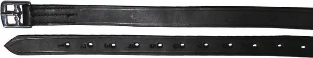 Produktbild von Tattini Steigbügelriemen aus Leder für Ponys in Schwarz