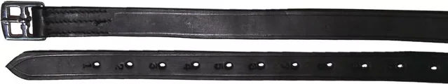Tattini Steigbügelriemen für Ponys aus Leder in Braun oder Schwarz – Bild 1 von 2