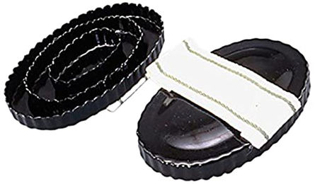 Produktbild von Tattini Striegel aus Metall Schwarz