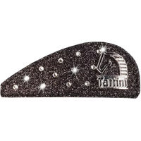 Produktbild von Tattini Textilpatch Lurex Strass Schwarz