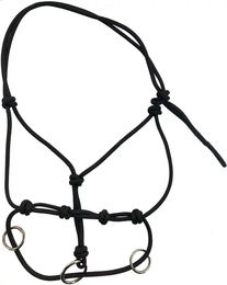 Tattini Trainingshalfter TUN für Pferde in Schwarz aus Kunststoff – Bild 1 von 2