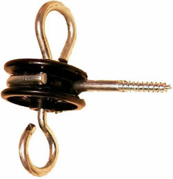Produktbild von Tattini Türgriffisolator in Gold und Schwarz