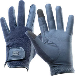 Produktbild von Tattini Unisex Winterhandschuhe aus technischem Gewebe und Fleece in Blau Größe S