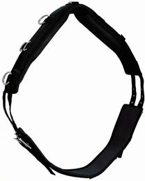 Tattini Voltigiergurt für Pferde aus Neopren und Nylon in Schwarz – Bild 1 von 1