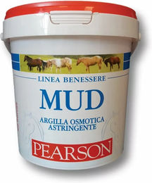 Produktbild von Tattini Weißer Lehm Schlamm für Pferde 4er Pack 12 kg
