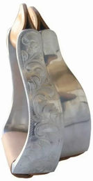 Produktbild von Tattini West Western Steigbügel aus Aluminium in Grau