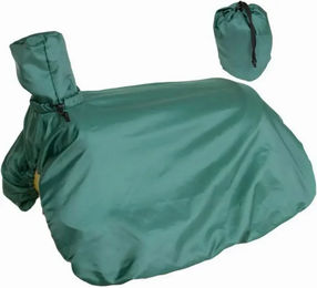 Tattini Western Satteldecke für Pferde aus wasserdichtem Nylon in Grün – Bild 1 von 2
