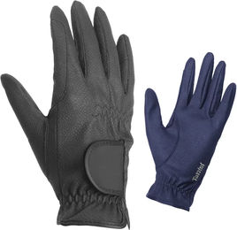 Tattini Winterhandschuhe aus Kunstleder Unisex Größe M Blau Grau – Bild 1 von 2