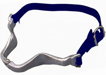Tattini Zeckenschutz-Halsband für Pferde aus Nylon mit Aluminium-Verschluss in Blau – Bild 1 von 1