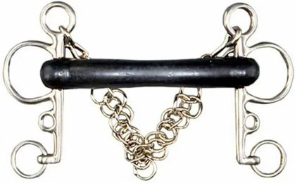 Produktbild von Tattini Zentaur Pelham für Pferd aus Edelstahl in Silber