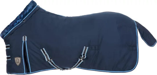 Tattini Zweifarbiges Fleecehemd für Pferde in Blau und Marine aus Polyester 215 cm – Bild 1 von 1