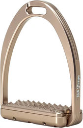 Produktbild von Tech Stirrups Capri Sicherheitssättel für Reiter aus Aluminium in Braun oder Gold