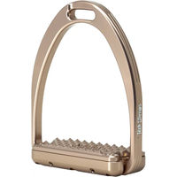 Produktbild von Tech Stirrups Capri Sicherheitssättel für Reiter aus Aluminium in Braun oder Gold