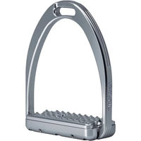 Produktbild von Tech Stirrups Capri Sicherheitssättel für Reiter aus Aluminium in Grau und Silber