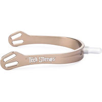 Produktbild von Tech Stirrups Pferde-Steigbügel Verona Long aus Aluminium in Braun oder Gold