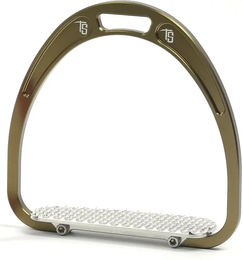 Produktbild von Tech Stirrups Rome Reitsteigern in Braun und Gold