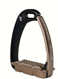 Tech Stirrups Sicherheitssteigbügel für Kinder Venice mit Swarovski in Schwarz – Bild 1 von 1