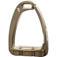 Produktbild von Tech Stirrups Sicherheitssteigbügel Venice für Kinder in Braun EU 35 - 370 g