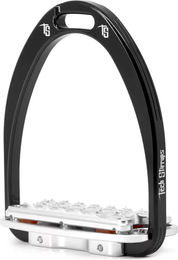 Produktbild von Tech Stirrups Siena Plus Sicherheitssättel für Reiter Schwarz Unisex