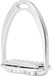 Produktbild von Tech Stirrups Turin Plus Reitsteigern aus Aluminium in Grau Silber Unisex