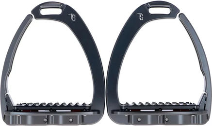 Tech Stirrups Venice Dressage Plus Sicherheitssättel mit Swarovski Kristallen für Pferde – Bild 1 von 1