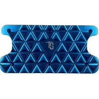 Produktbild von Tech Stirrups Venice Evo Bügelsohlen aus Aluminium in Blau für Unisex