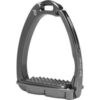 Produktbild von Tech Stirrups Venice Flat Evo Sicherheitsbügel aus Aluminium in Schwarz oder Silber