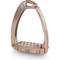 Produktbild von Tech Stirrups Venice Flat Evo Sicherheitssättel mit Swarovski Besatz