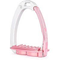 Produktbild von Tech Stirrups Venice Flat Evo Sicherheitssättel mit Swarovski Besatz