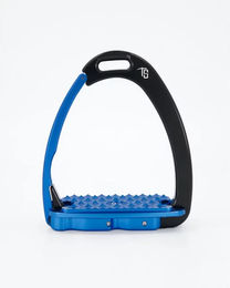 Produktbild von Tech Stirrups Venice Flat Evo Steigbügel aus Aluminium Blau