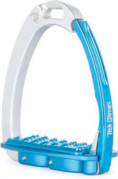 Produktbild von Tech Stirrups Venice Flat Evo Steigbügel aus Aluminium in Blau