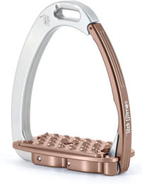 Produktbild von Tech Stirrups Venice Flat Evo Steigbügel aus Aluminium in Gold