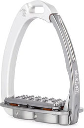 Produktbild von Tech Stirrups Venice Plus EVO Sicherheitsbügel aus Aluminium in Silber für Reiter