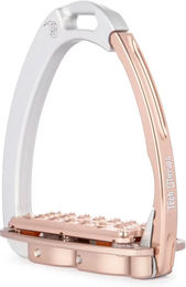 Produktbild von Tech Stirrups Venice Plus EVO Sicherheitssättel für Reiter Silber 38 - 570 g