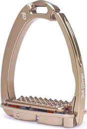 Produktbild von Tech Stirrups Venice Plus EVO Sicherheitssättel für Reiter Unisex Braun Gold