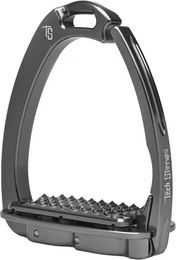 Produktbild von Tech Stirrups Venice Plus Sicherheitssättel für Reiter Unisex in Grau und Schwarz - 0,57 kg