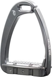 Produktbild von Tech Stirrups Venice Sicherheitssteigbügel für Kinder aus Aluminium in Grau - 0,37 kg